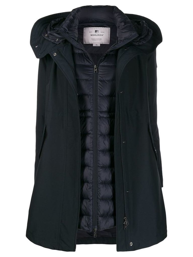 Woolrich Donna double-layered coat - Blue