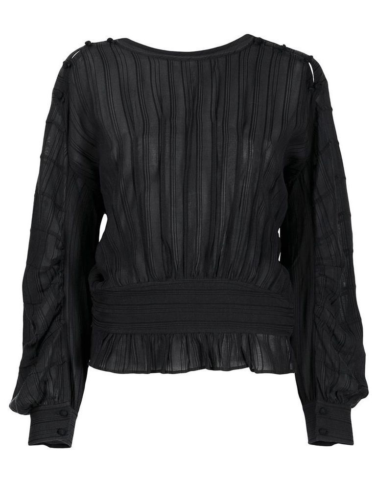 Isabel Marant Étoile pleated blouse - Black