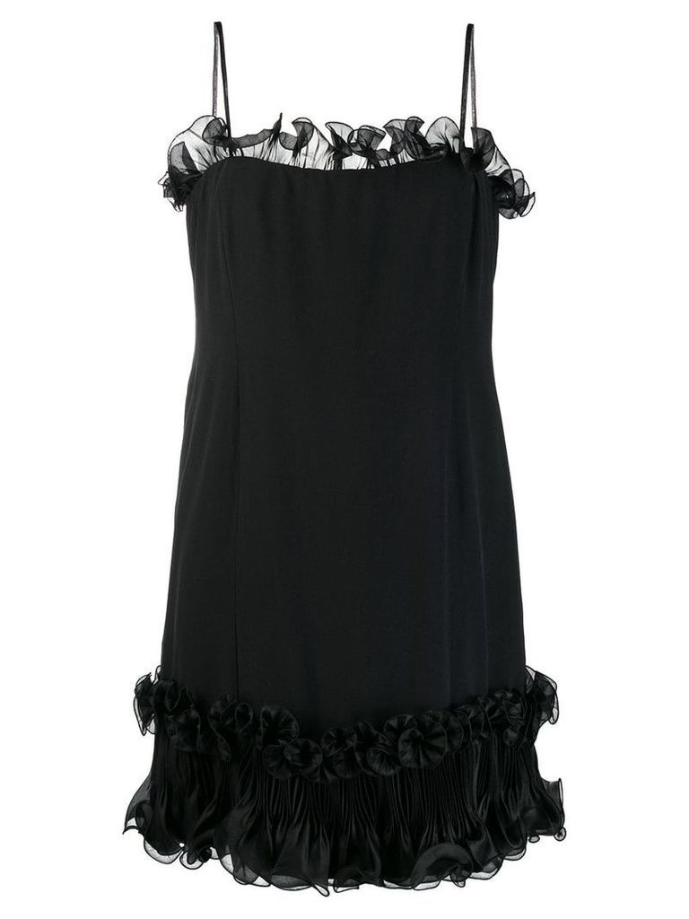A.N.G.E.L.O. Vintage Cult 1980's Curiel Couture dress - Black