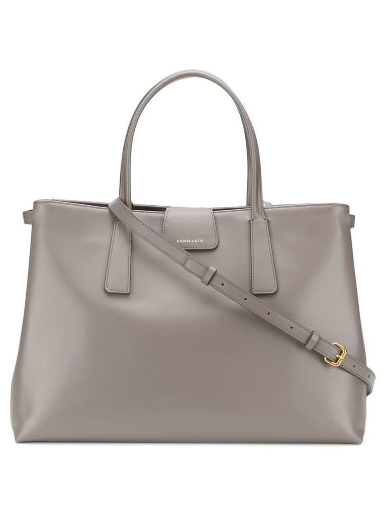 Zanellato classic tote bag - Grey