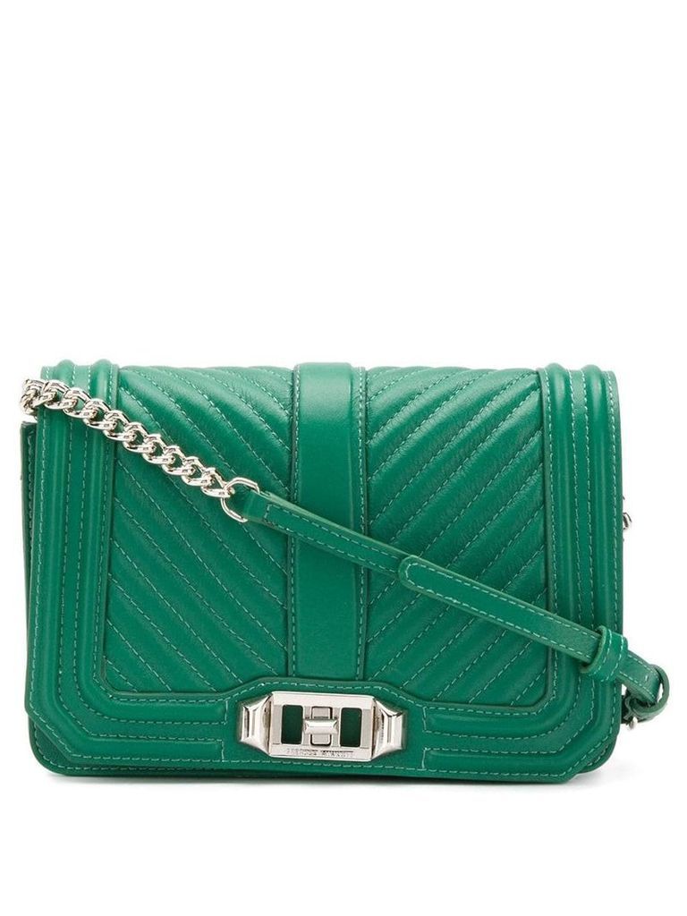 Rebecca Minkoff quilted crossbody bag - Green