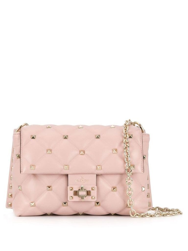 Valentino Valentino Garavani Candystud shoulder bag - Pink