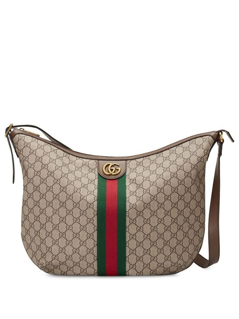 Gucci Ophidia GG shoulder bag - Brown