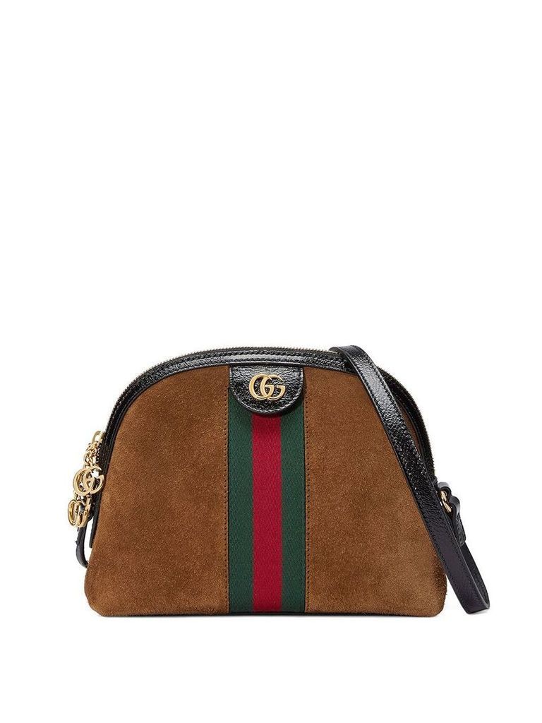 Gucci brown Ophidia small shoulder bag
