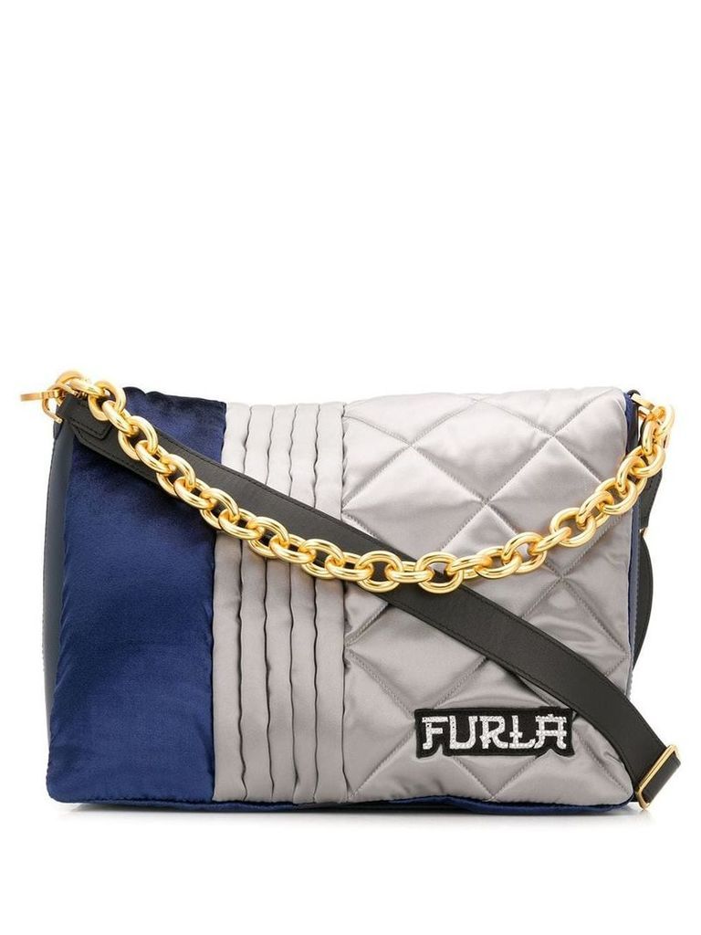 Furla Bomber shoulder bag - Blue