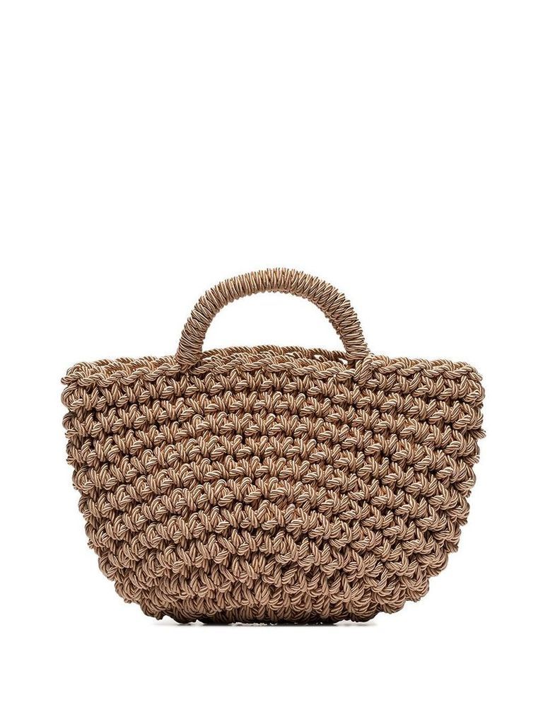 Rejina Pyo Rose basket bag - NEUTRALS