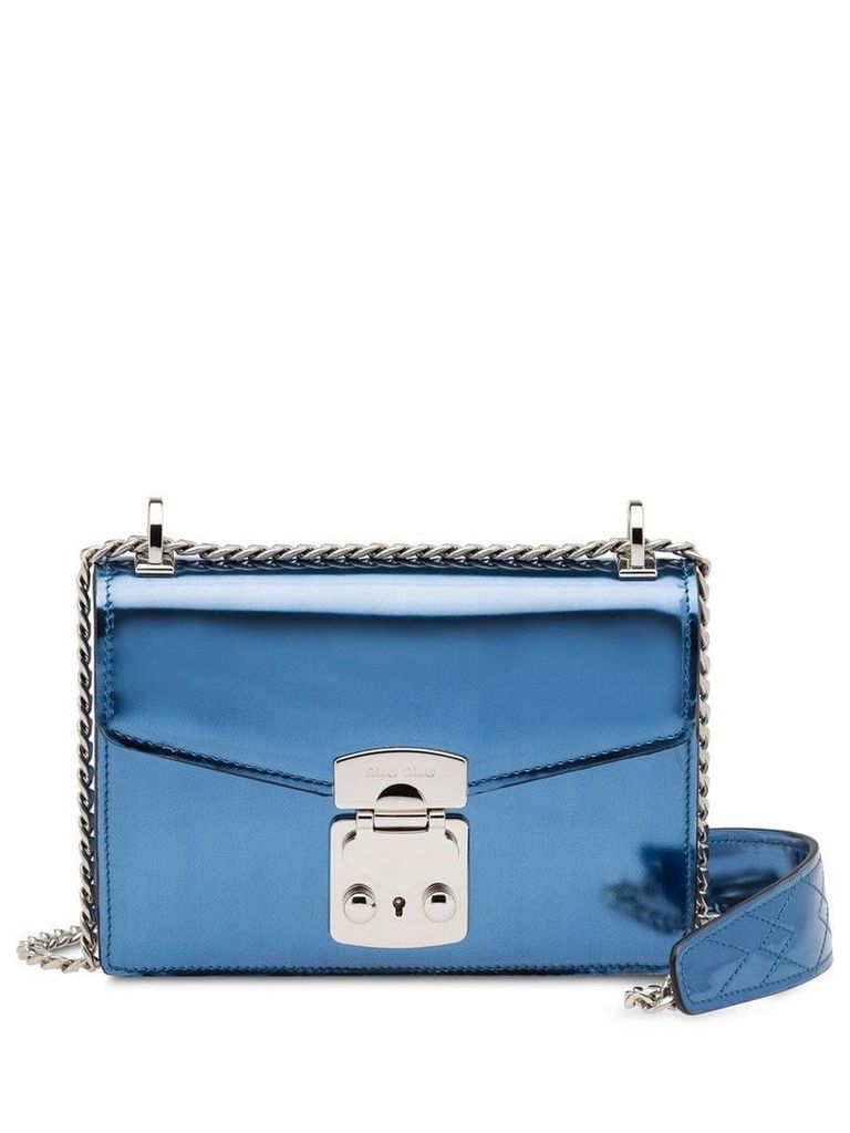Miu Miu Confidential shoulder bag - Blue
