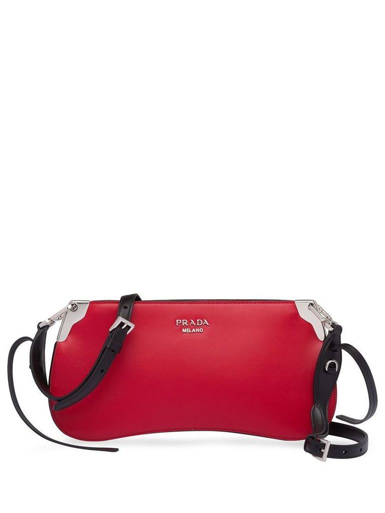 Prada Sidonie leather shoulder bag - Red