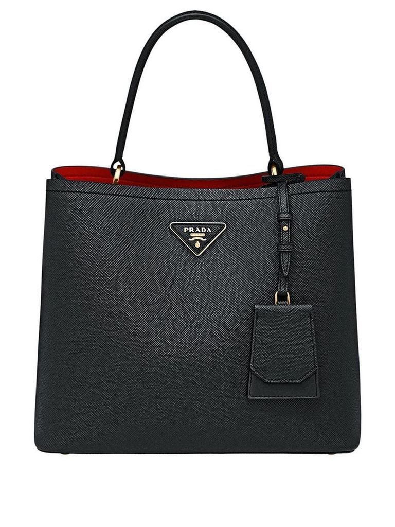 Prada Double Saffiano leather bag - Black