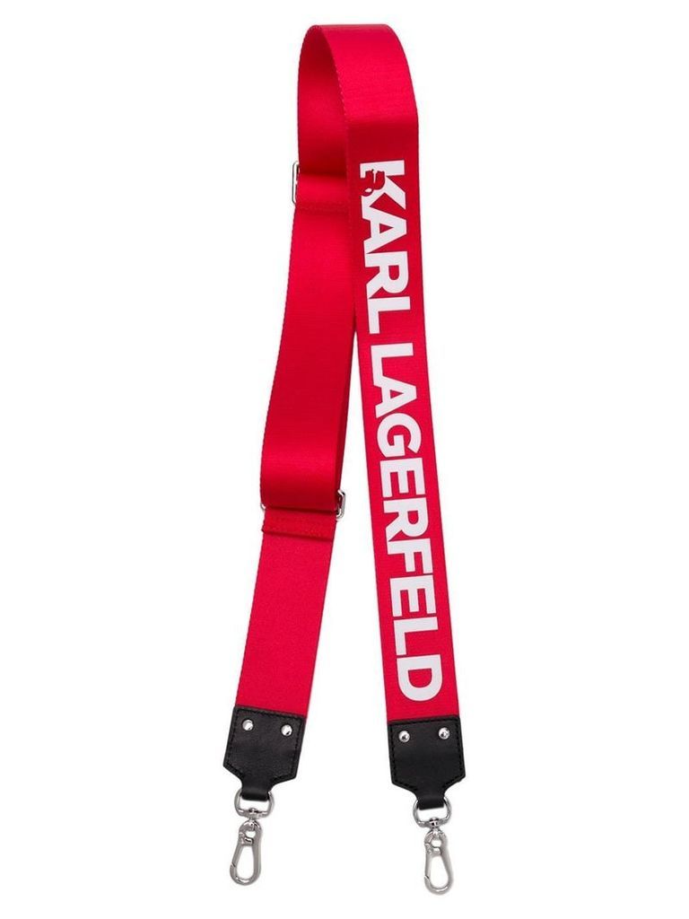 Karl Lagerfeld K/Straps wide bag strap - Red