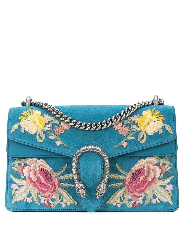 Gucci Dionysus GG floral shoulder bag - Blue