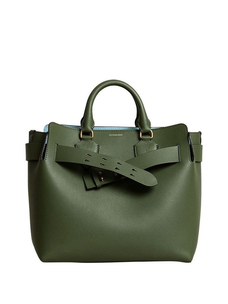 Burberry The Medium Leather Belt Bag - Green