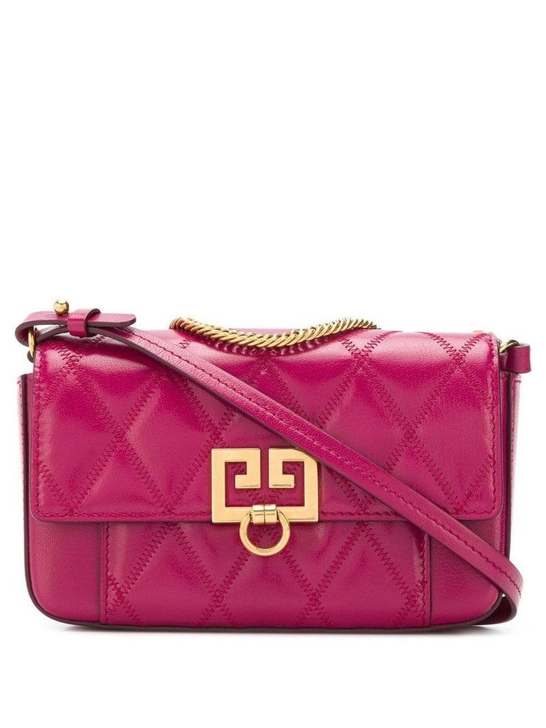 Givenchy quilted cross body bag - PINK