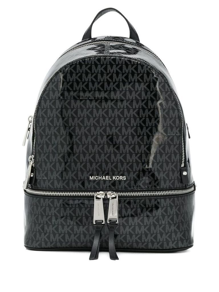 Michael Michael Kors monogram backpack - Black