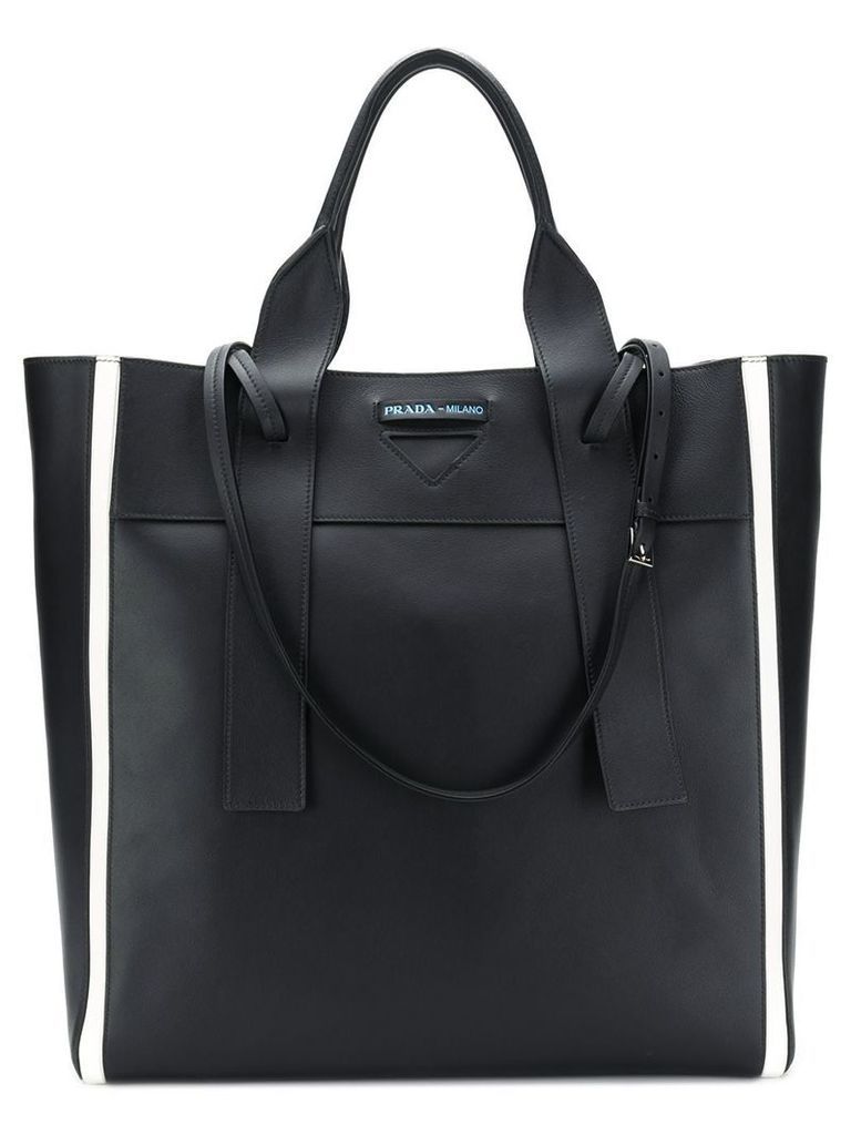 Prada large shopper tote bag - Black