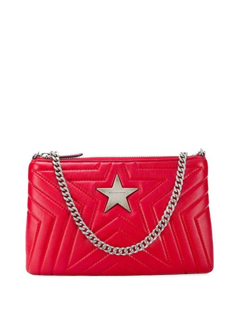 Stella McCartney Stella star clutch bag - Red