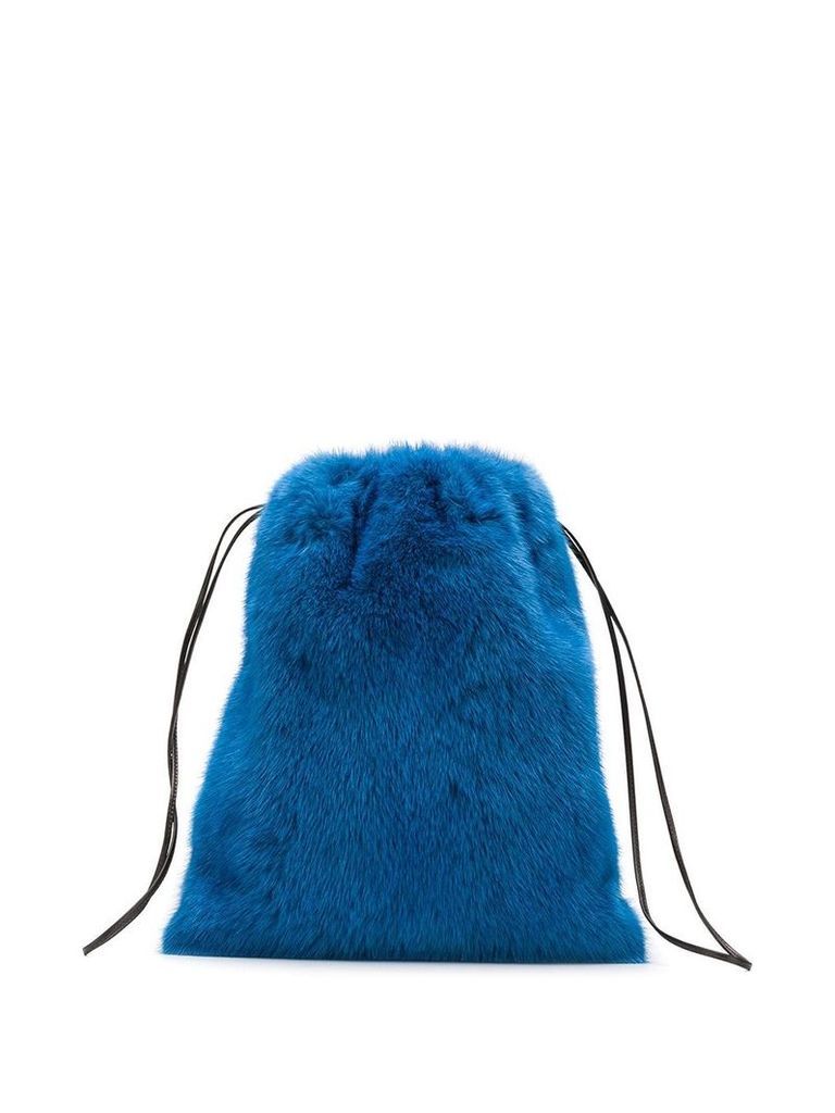 Simonetta Ravizza Furrissima mini backpack - Blue