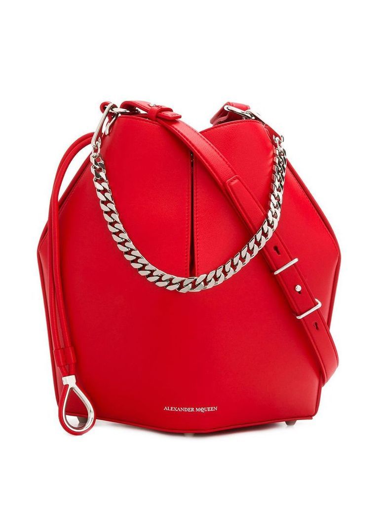 Alexander McQueen bucket bag - Red