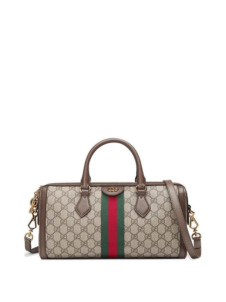 Gucci Ophidia GG medium top handle bag - Neutrals