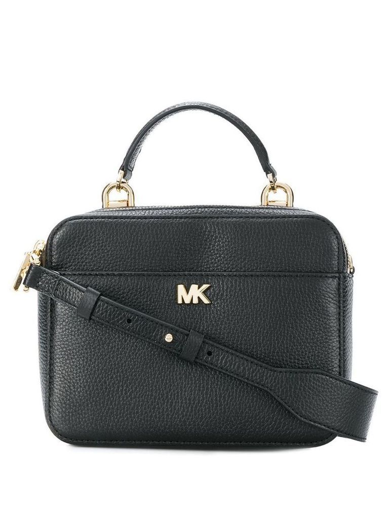 Michael Michael Kors logo plaque top-handle bag - Black