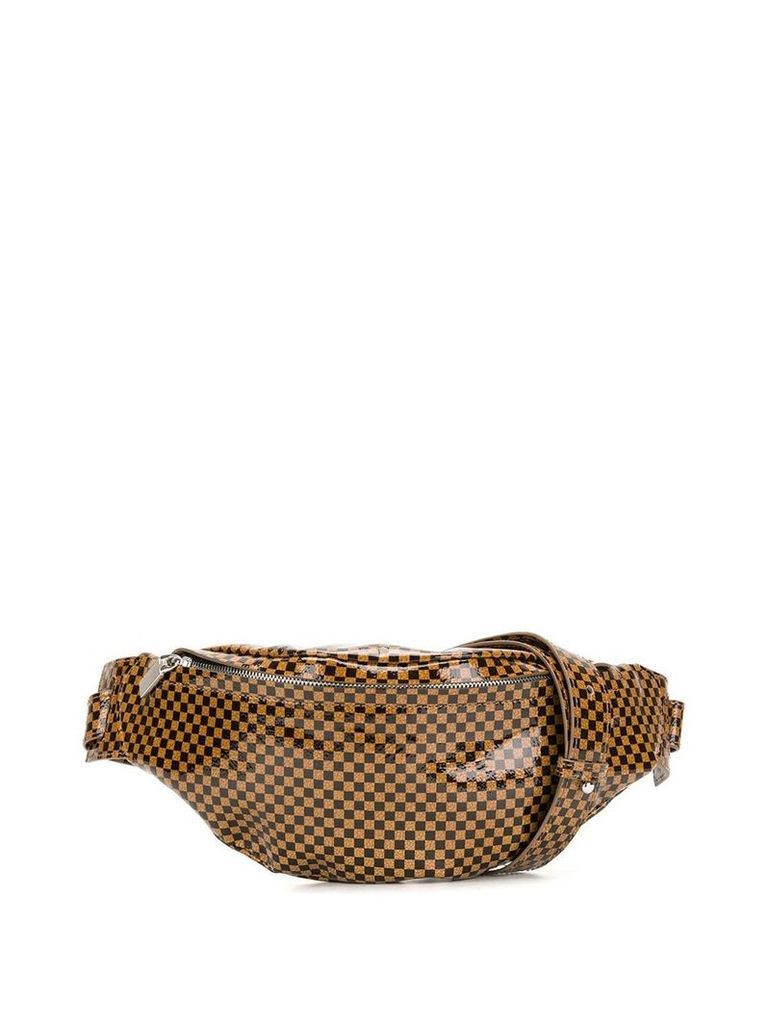 Manokhi printed waist bag - Brown