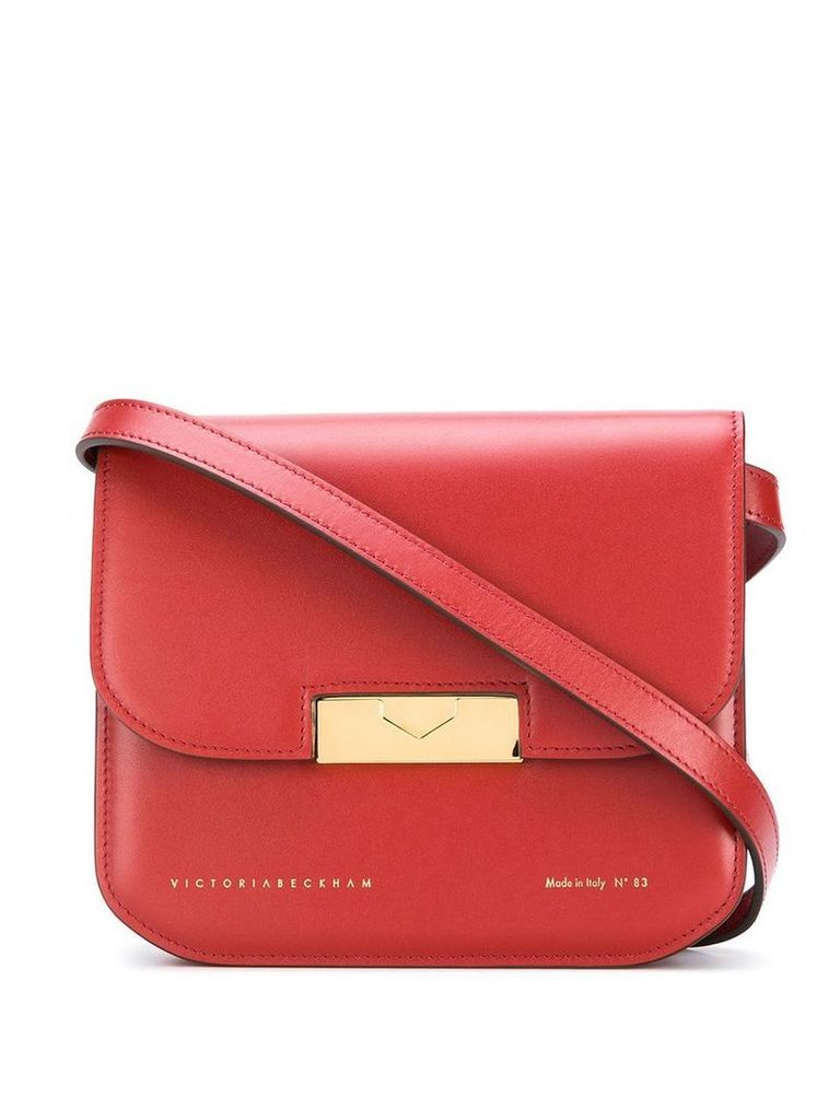 Victoria Beckham Eva foldover crossbody bag - Red