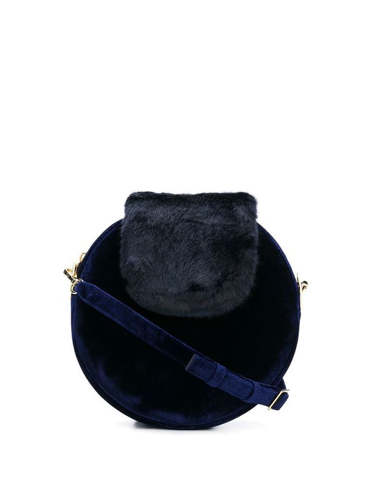 La Seine & Moi Kandy x Louvreuse shoulder bag - Blue