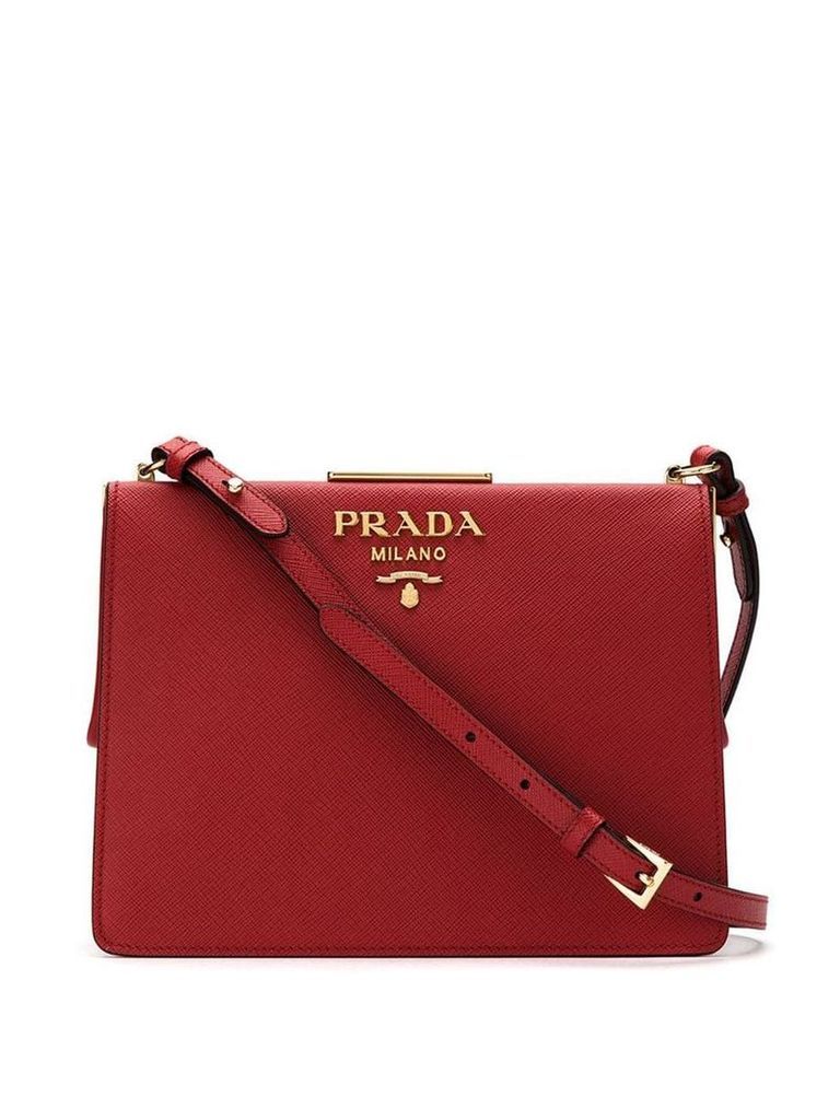Prada Light frame crossbody bag - Red