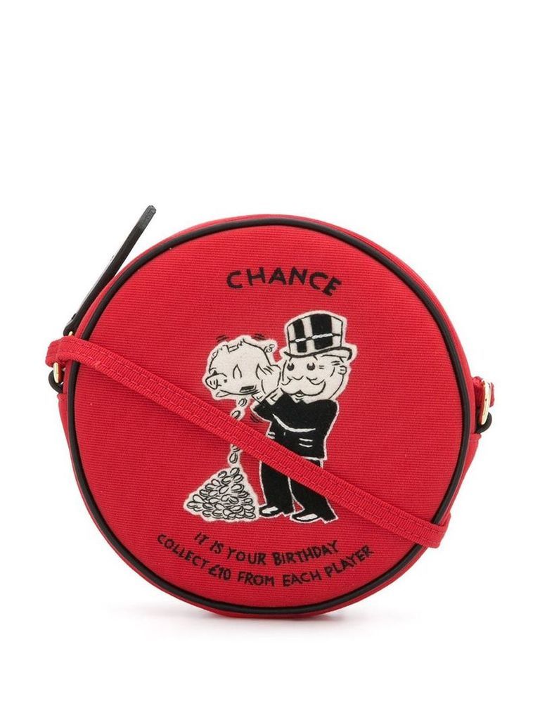 Olympia Le-Tan Monopoly Chance crossbody bag - Red