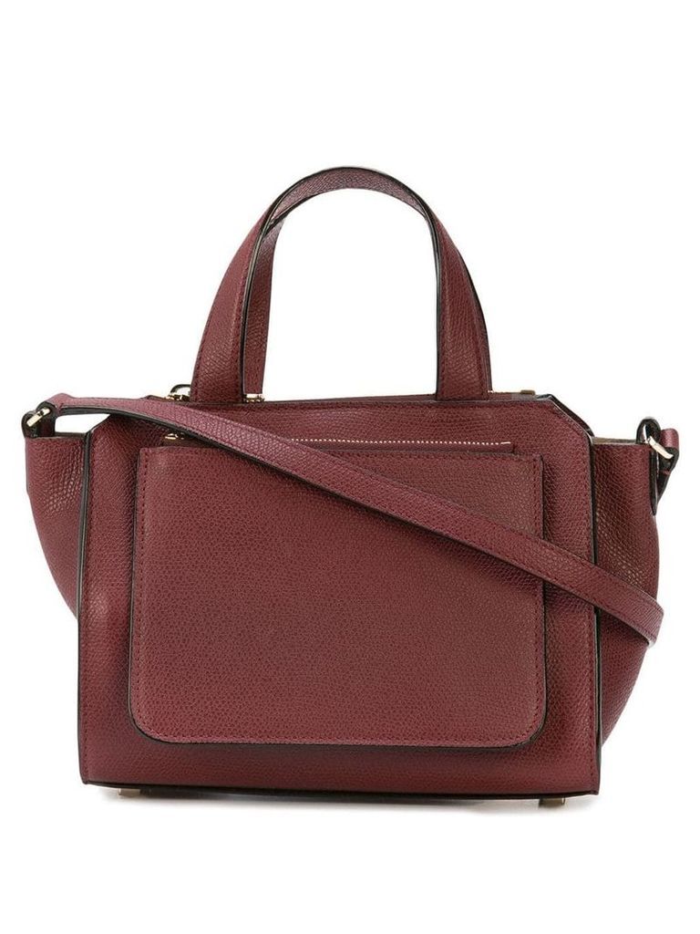 Valextra top handle satchel bag - Red