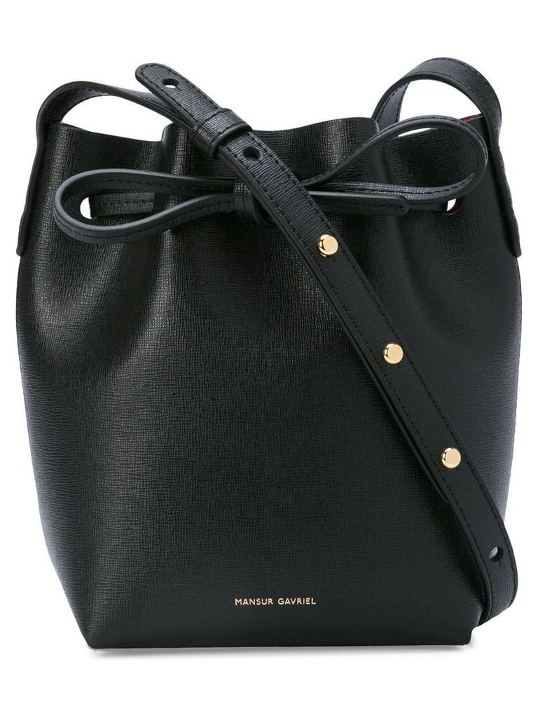 Mansur Gavriel Mini Mini Bucket bag - Black