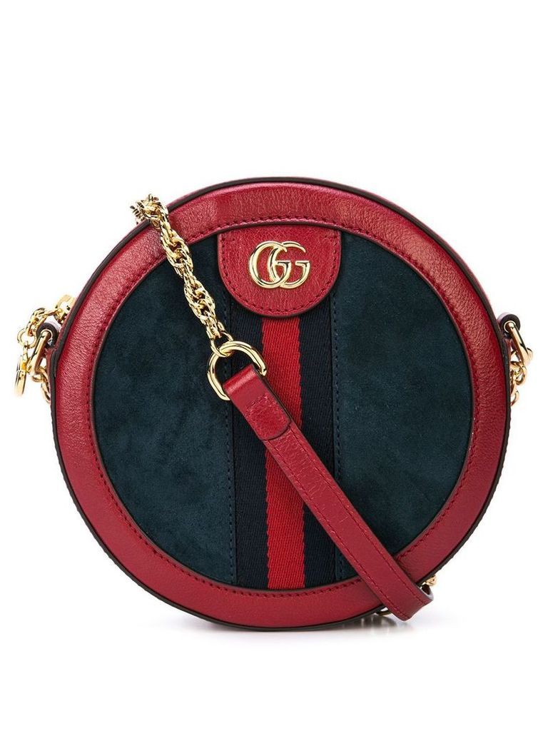Gucci Ophidia mini round shoulder bag - Red