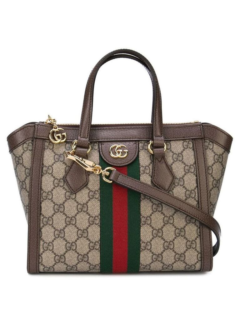 Gucci Ophidia small GG tote bag - Brown
