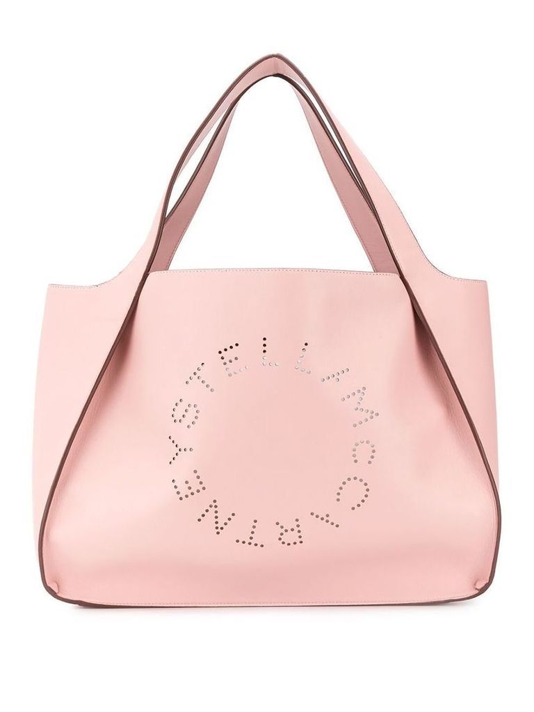 Stella McCartney logo tote bag - Pink