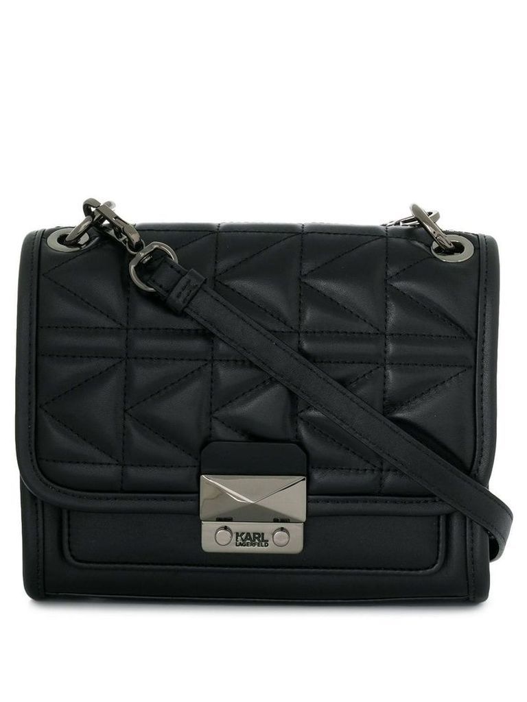 Karl Lagerfeld K/Kuilted mini handbag - Black