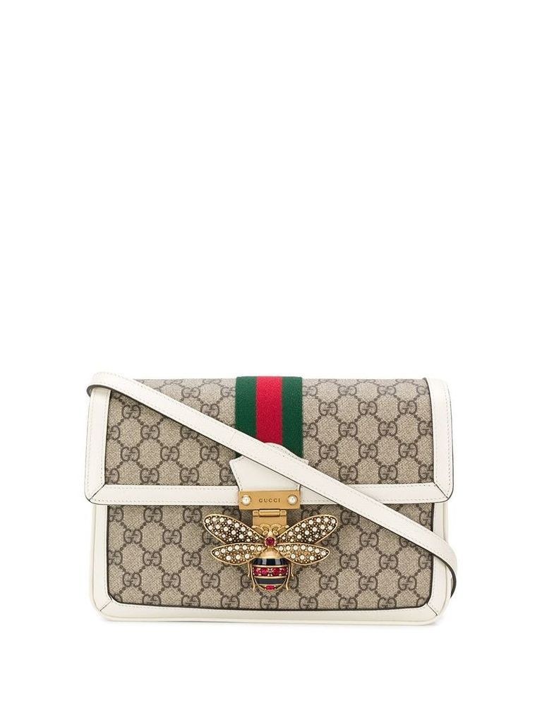 Gucci Queen Margaret GG Supreme medium shoulder bag - White