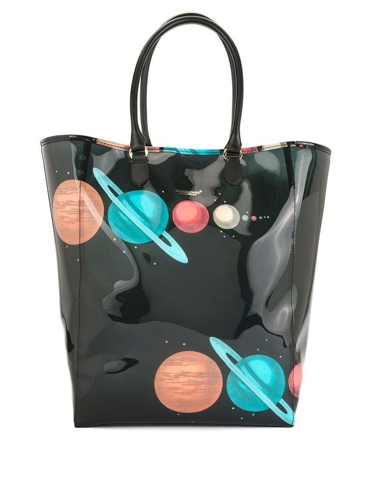 Undercover planets tote bag - Black
