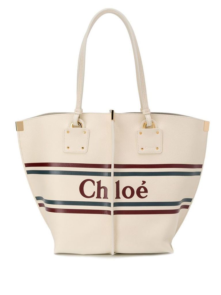 Chloé Vick tote bag - White