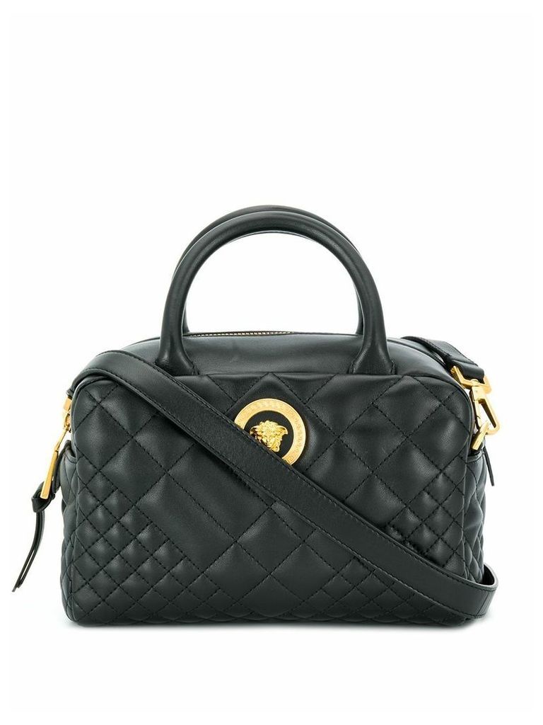 Versace quilted tote bag - Black