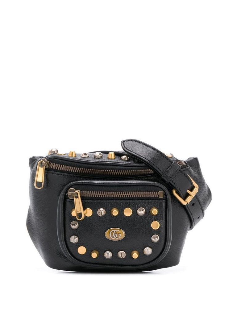 Gucci studded belt bag - Black