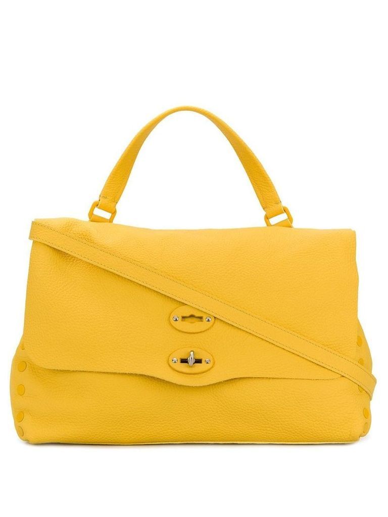 Zanellato twist-lock tote bag - Yellow