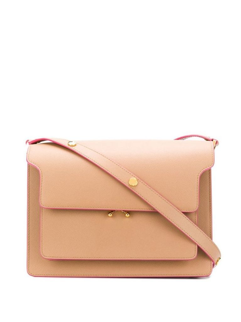 Marni Trunk shoulder bag - Z191c Pompei+Pink