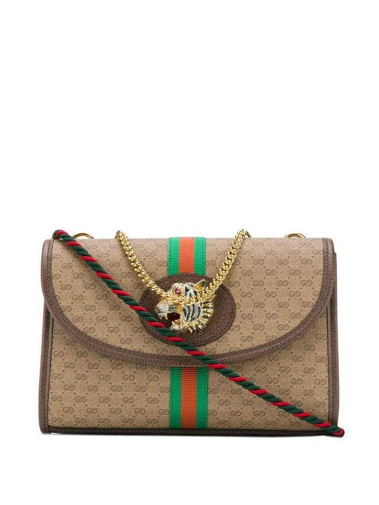 Gucci Rajah small shoulder bag - NEUTRALS
