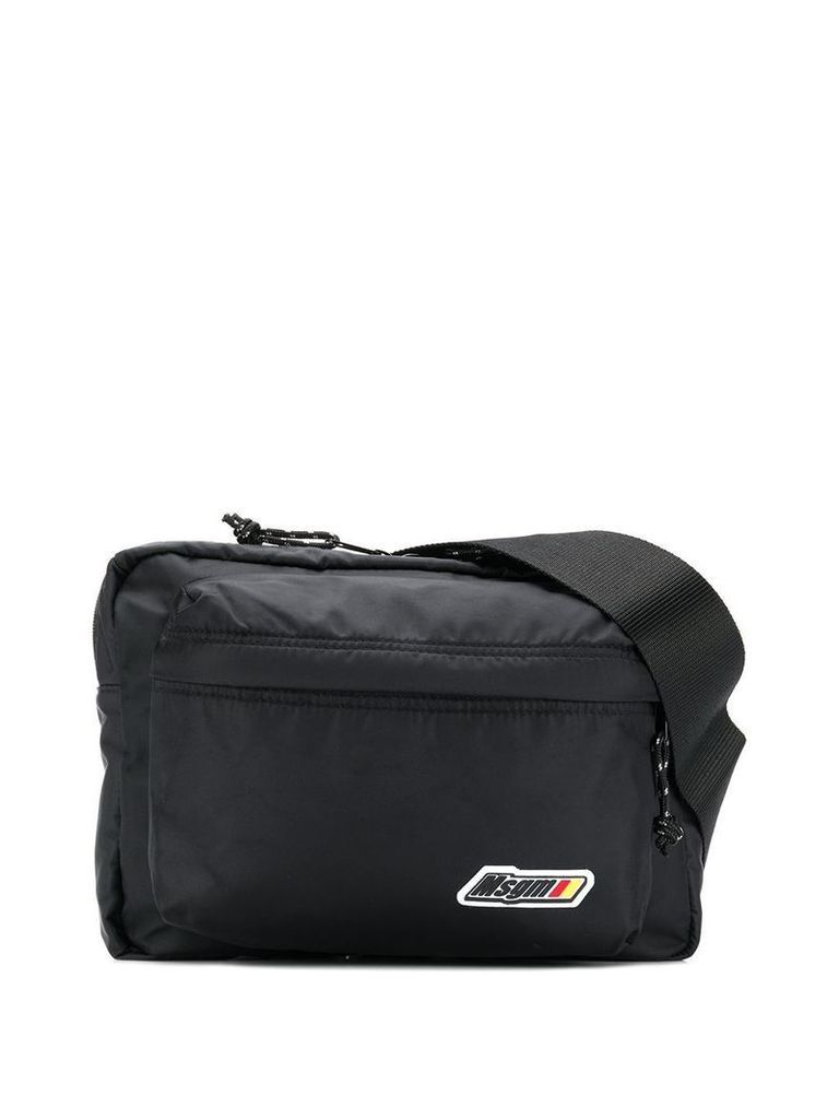 MSGM Racer belt bag - Black