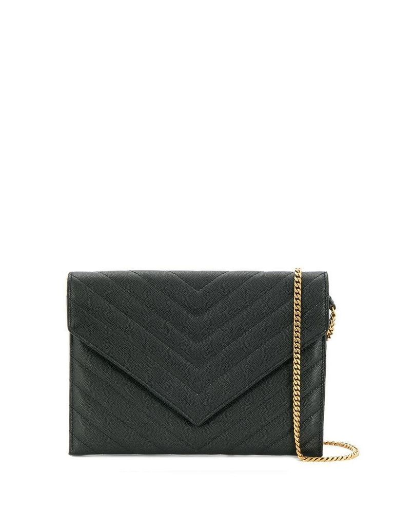 Saint Laurent Tribeca quilted shoulder bag - Black