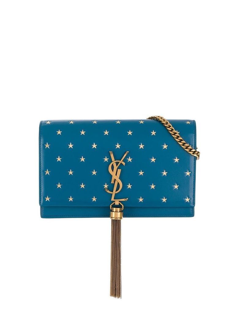 Saint Laurent Kate tassel chain bag - Blue