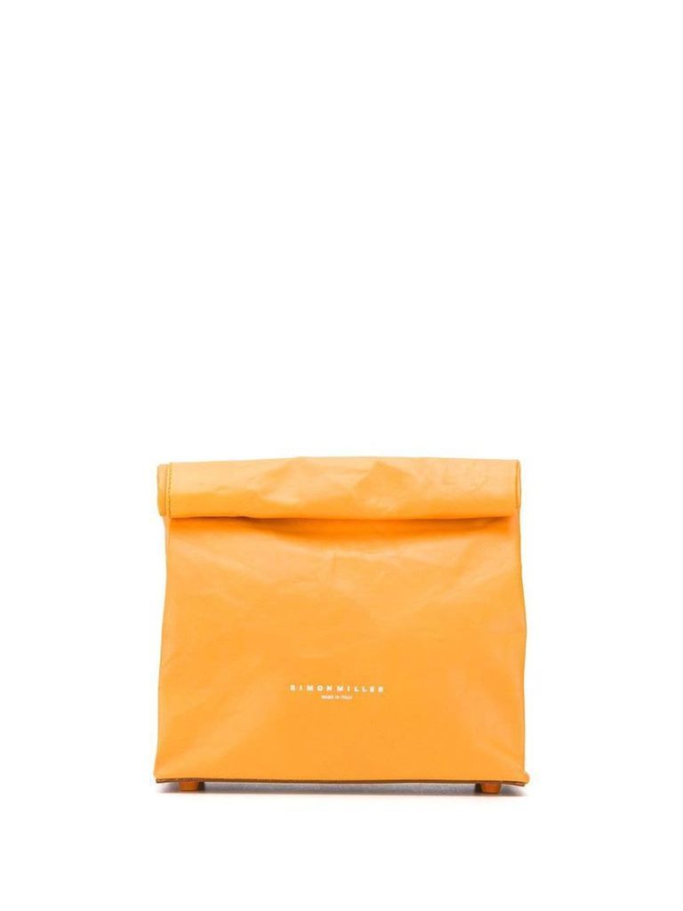Simon Miller small Lunchbag clutch - Orange