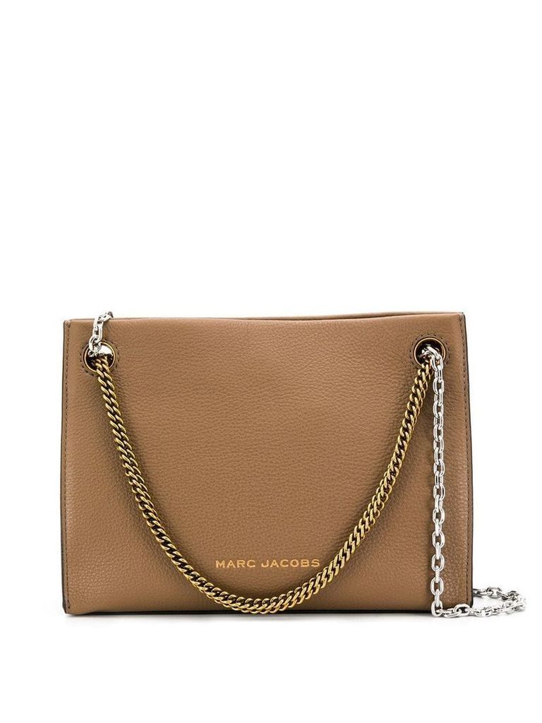 Marc Jacobs double chain crossbody bag - Brown