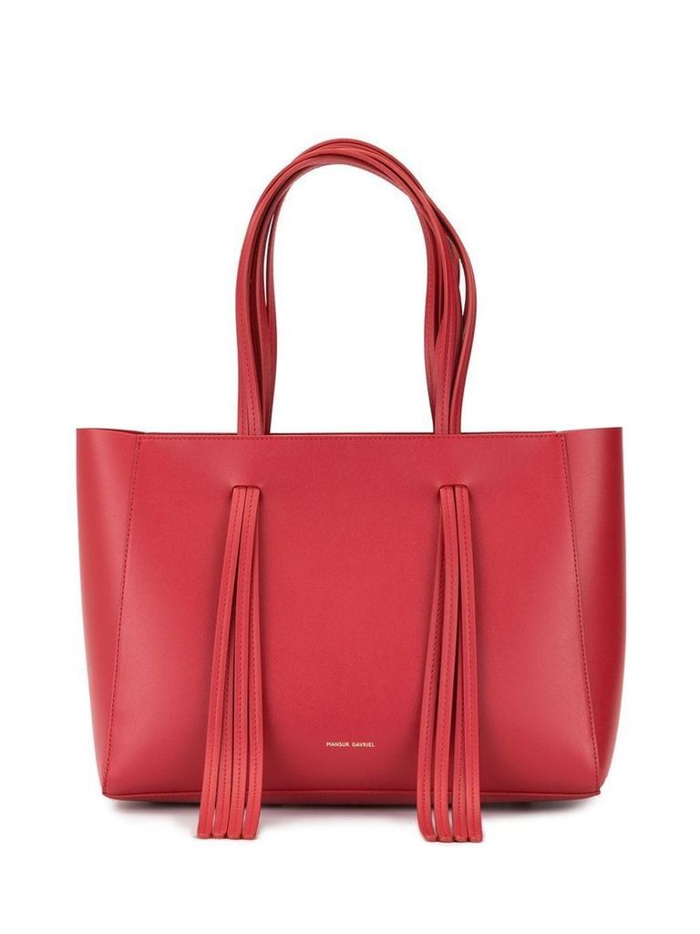 Mansur Gavriel Fringe bag - Red