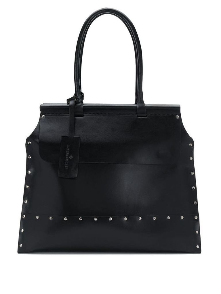 A.F.Vandevorst large studded tote bag - Black